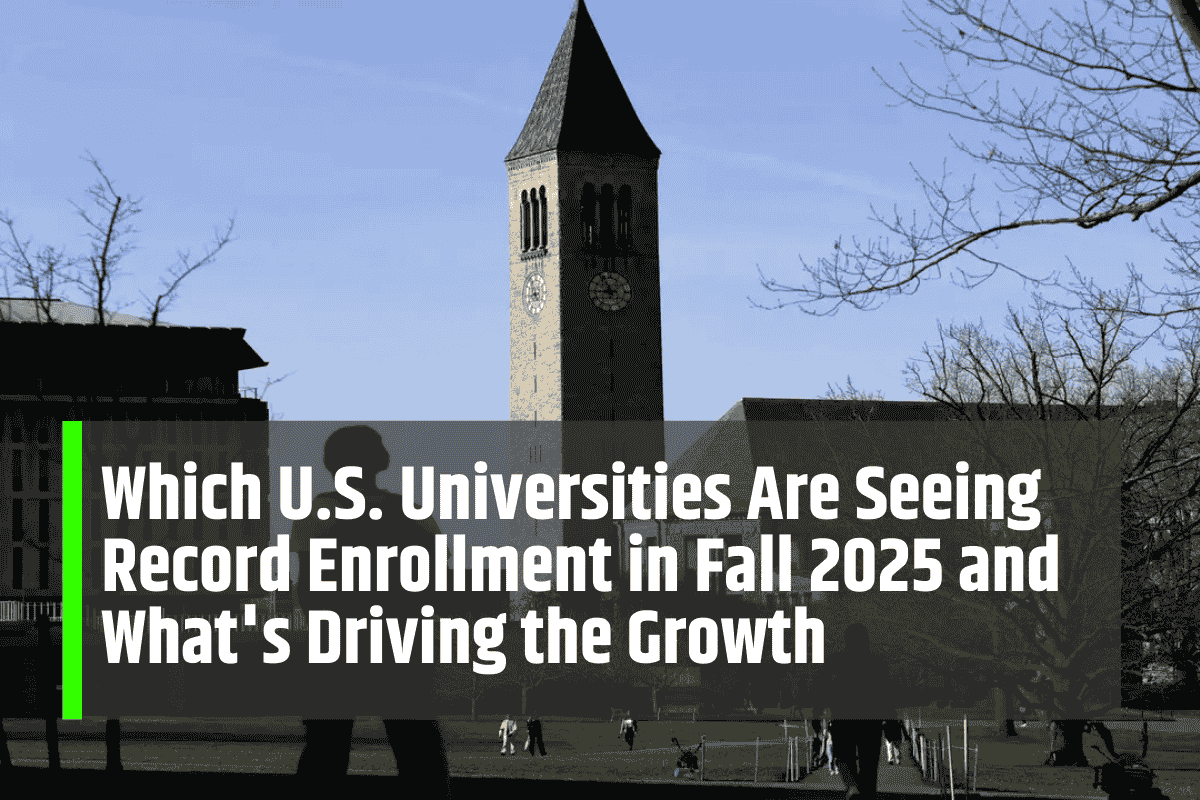 Which U.S. Universities Are Seeing Record Enrollment in Fall 2025 and What's Driving the Growth